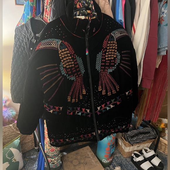 FARM Rio Multicolor Embroidered Jacket - Picture 6 of 10